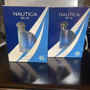 2 Pack Nautica Blue Men's Eau de Toilette Spray Fragrance 0.5 oz 15 ml men’s